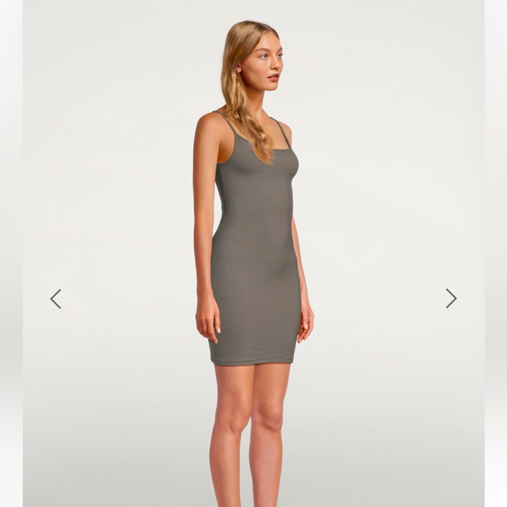 Skims mini ribbed dress